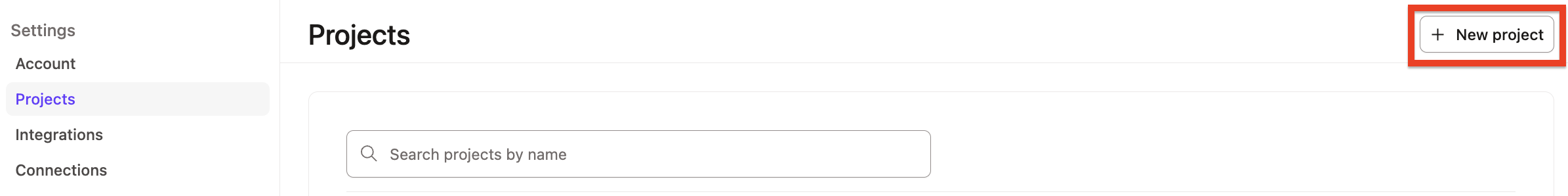 Create a new project in the Studio IDE. Create a new project in the Studio IDE.